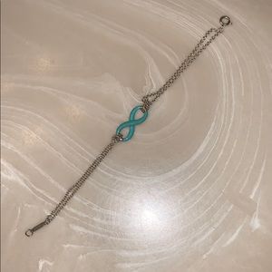 Tiffany & co. Infinity enamel bracelet